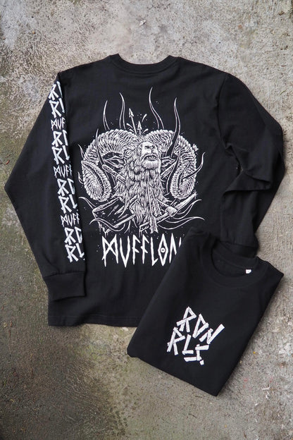 Longsleeve "MUFFLON" black