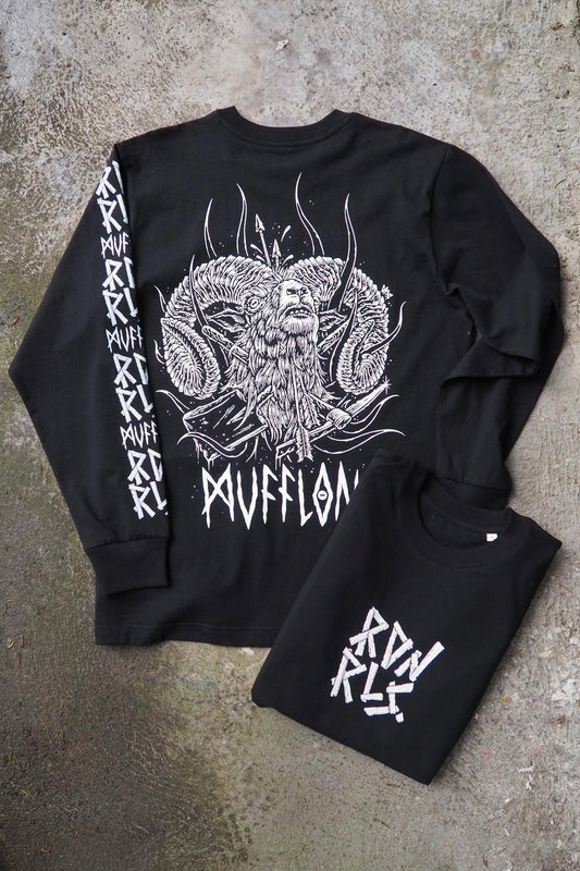 Longsleeve "MUFFLON" black