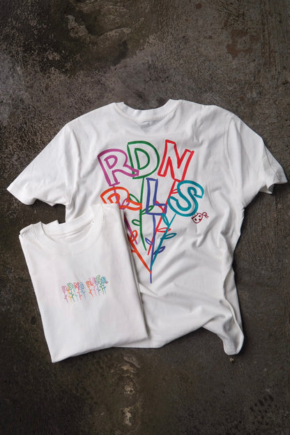 Shirt "FLOWERS" offwhite