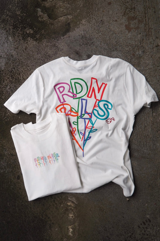 Shirt "FLOWERS" offwhite