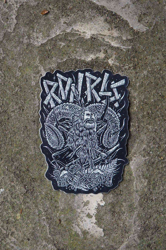 Sticker "DEEP IN THE WOODS"