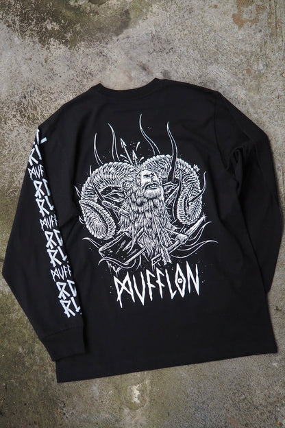 Longsleeve "MUFFLON" black