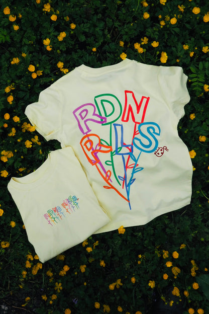 KIDS Shirt "FLOWERS" butter