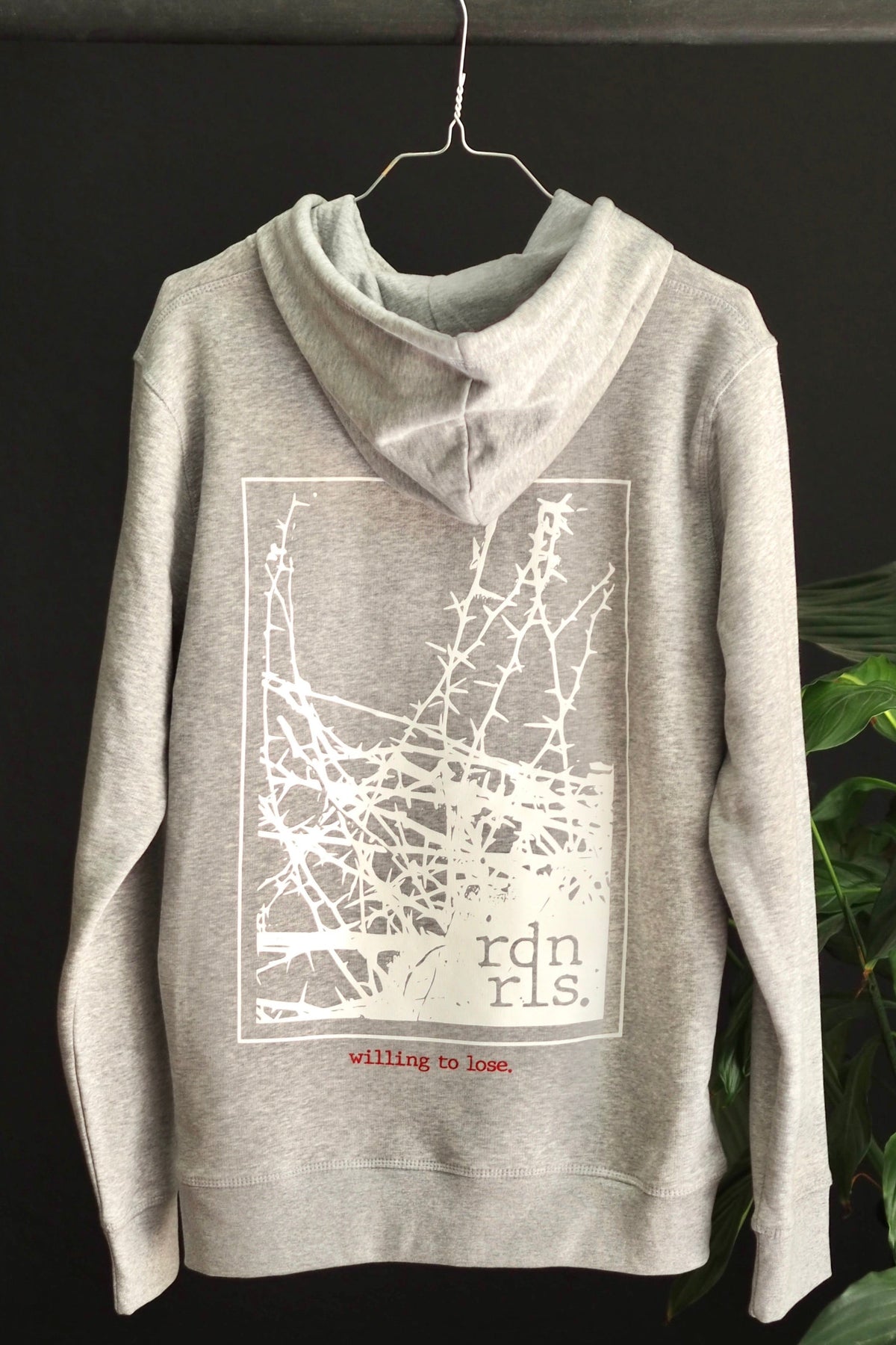 Hoodie "WILLING TO LOSE."