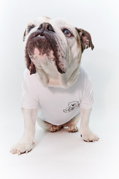 Shirt "TEDDY" white