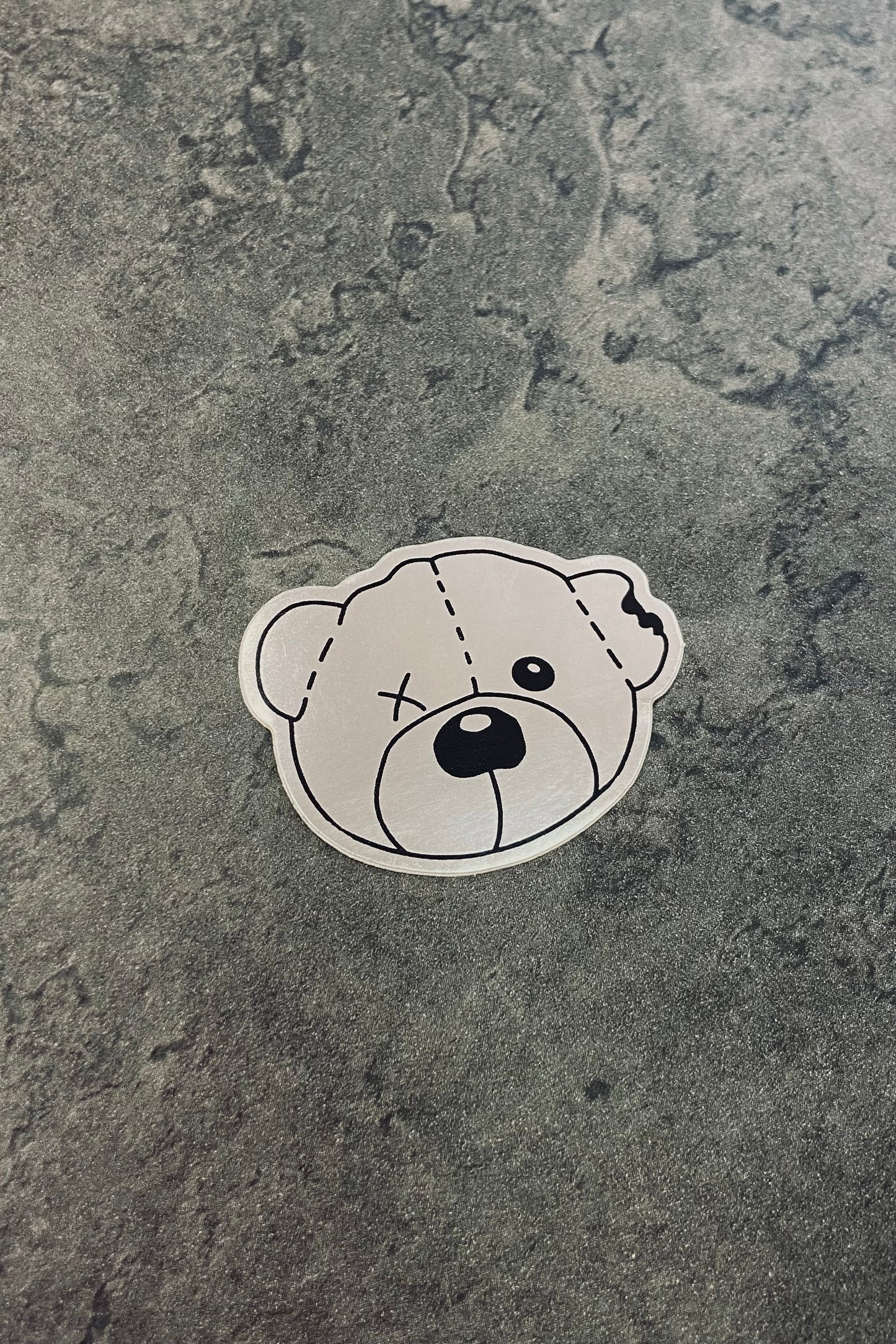 Sticker "TEDDY" mirror