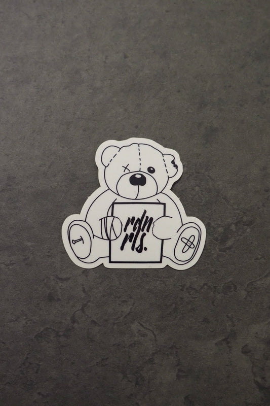 Sticker "TEDDY" black