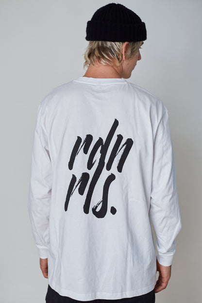 Longsleeve "TEDDY" white